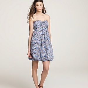 J. Crew Liberty Springlily Aston Strapless Dress 4